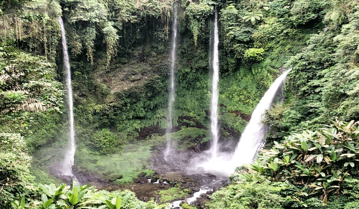 Air Terjun Tekaan Telu, Keindahan Tersembunyi Di Jantung Tomohon